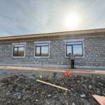 Монтаж фасадных панелей Ханьи с утеплением, село Краснореченское